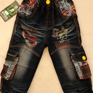 شلوار لی کاغذی  نرم کمرکش