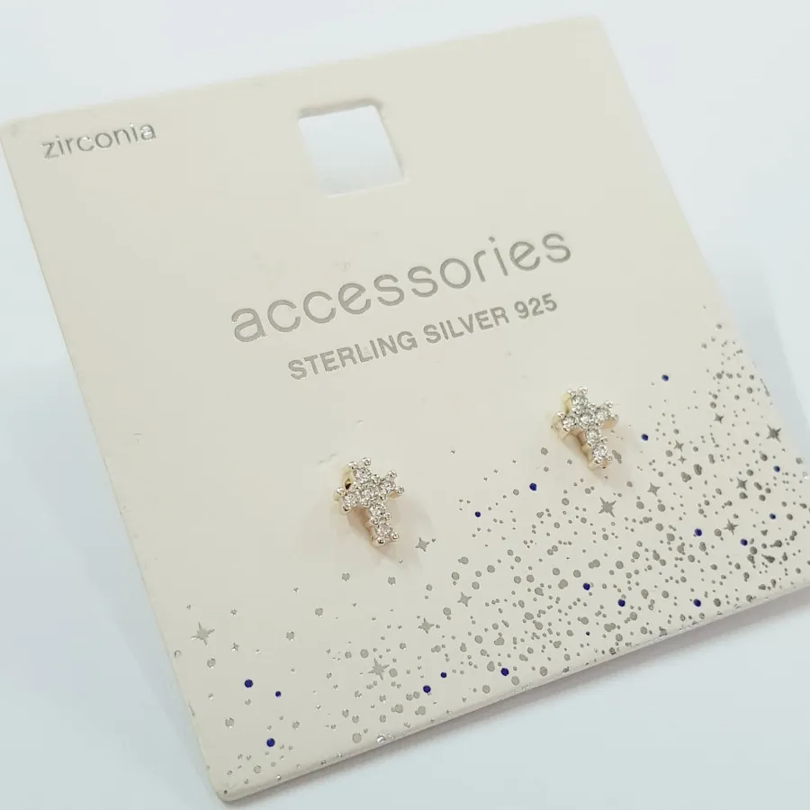 گوشواره گلگوش نقره 925