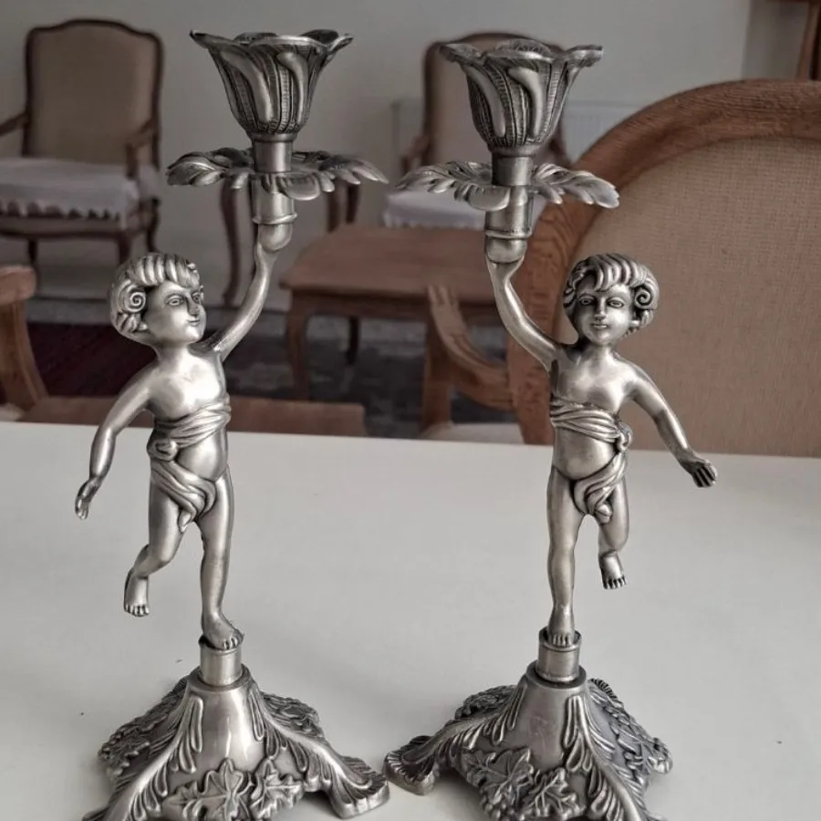 جا شمعی پیوتر طرح فرشته