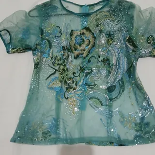 پیراهن مجلسی پولک دوزی