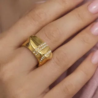 انگشتر نگین دار مجلسی