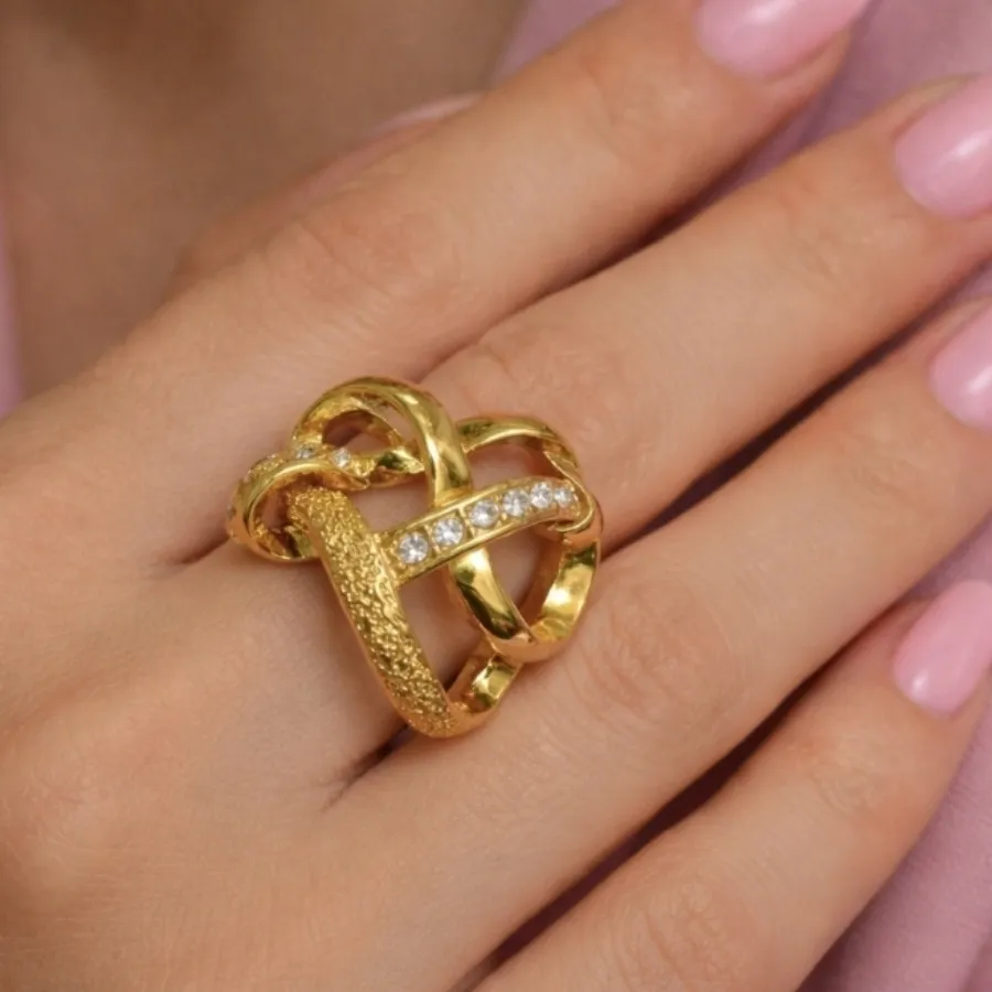 انگشتر رنگ ثابت مجلسی