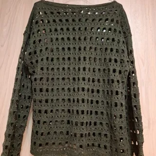 بلوز بافت یقه قایقی