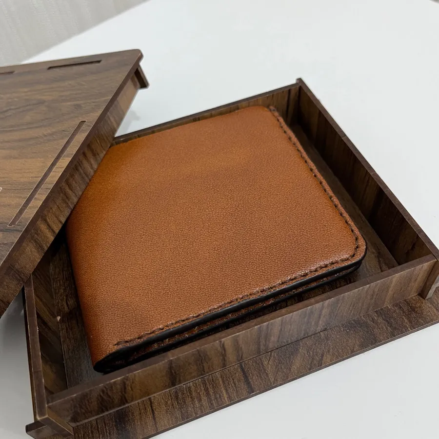 کیف پول چرم دستدوز