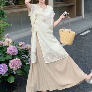 ست دوتیکه بلوزودامن