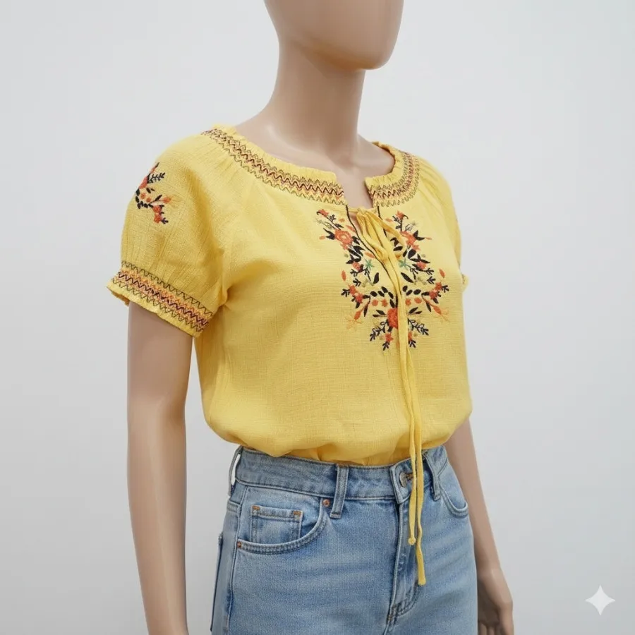 بلوز گلدوزی