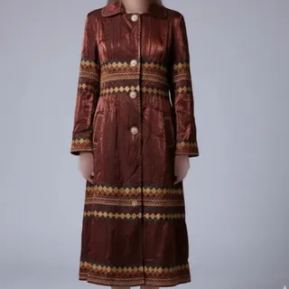 مانتو طرح گلدوزی