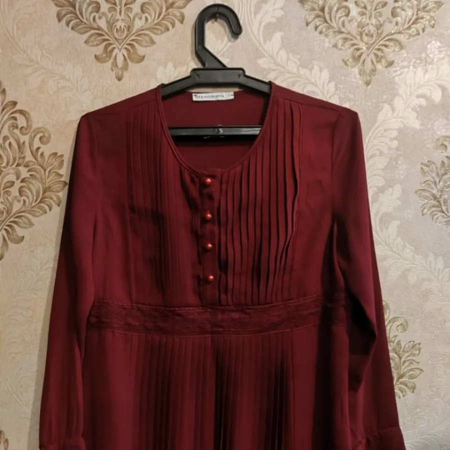 شومیز زرشکی