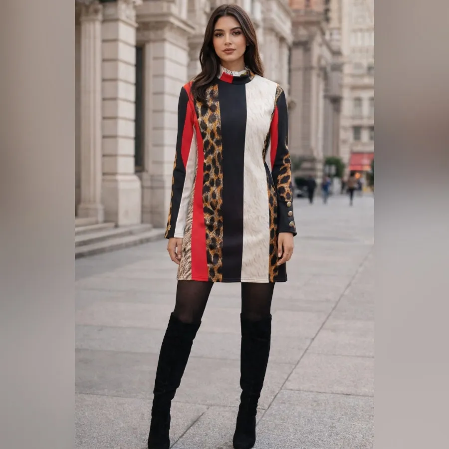 پیراهن کوتاه مجلسی امارات