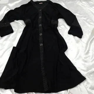 مانتو مشکی بلند