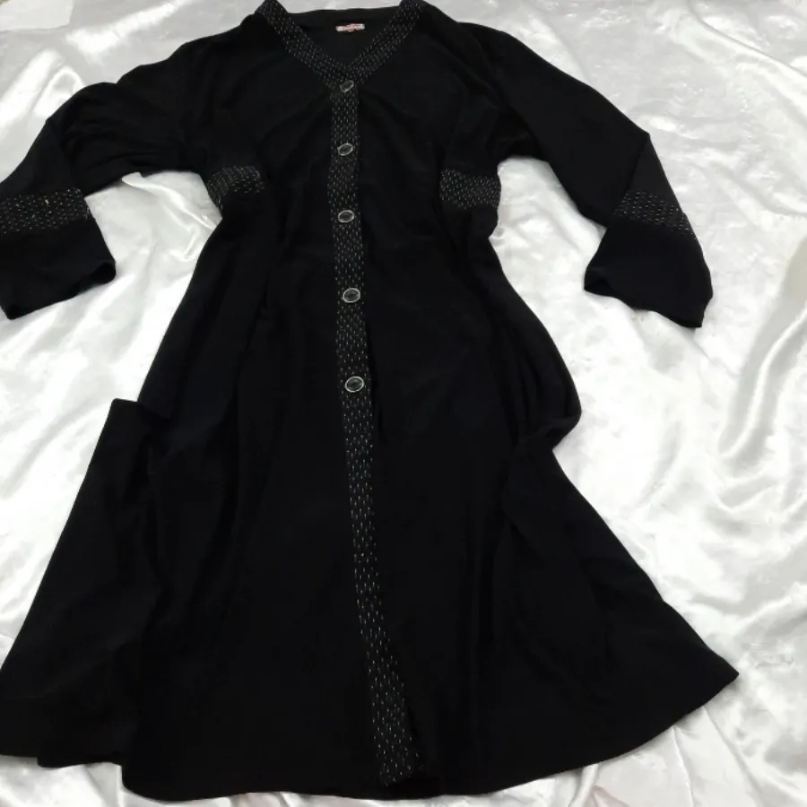 مانتو مشکی بلند