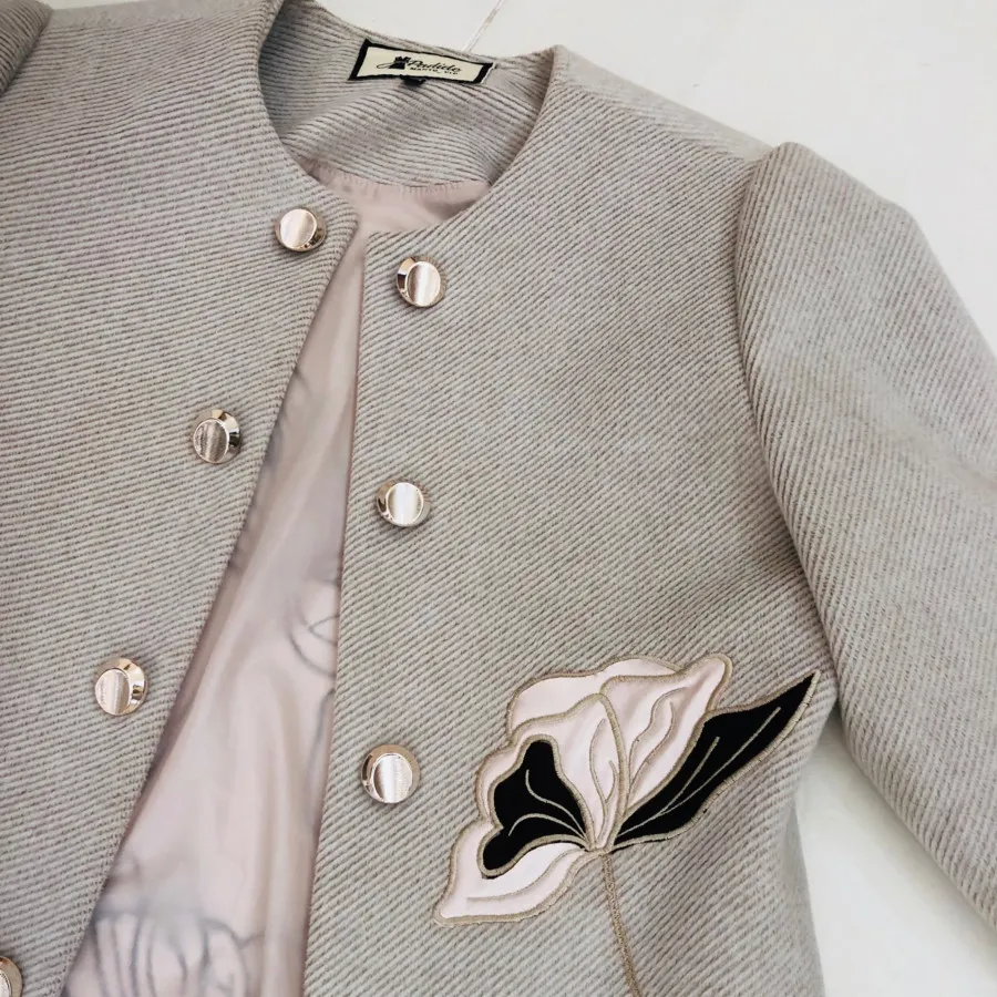 کت فوتر گلدوزی