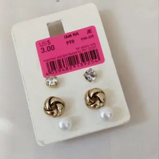 گوشواره سه جفتی