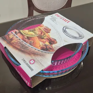 ظرف پیرکس گرد