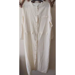 مانتو رنگ روشن ماکسی