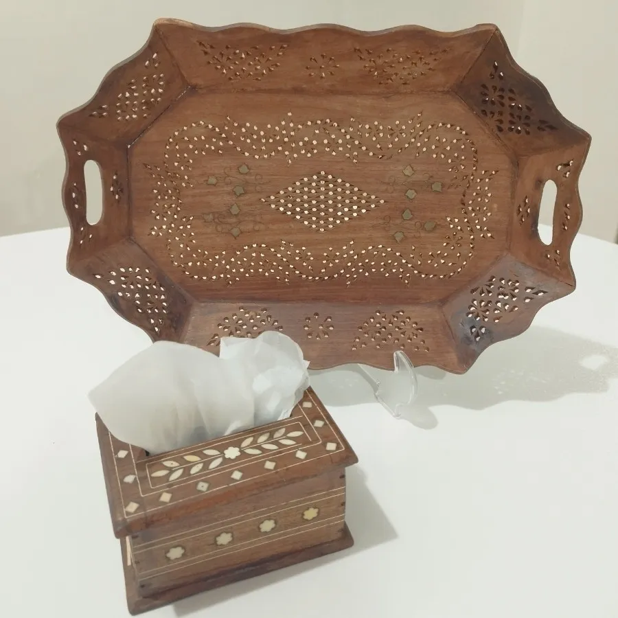 سینی و جادستمالی چوب