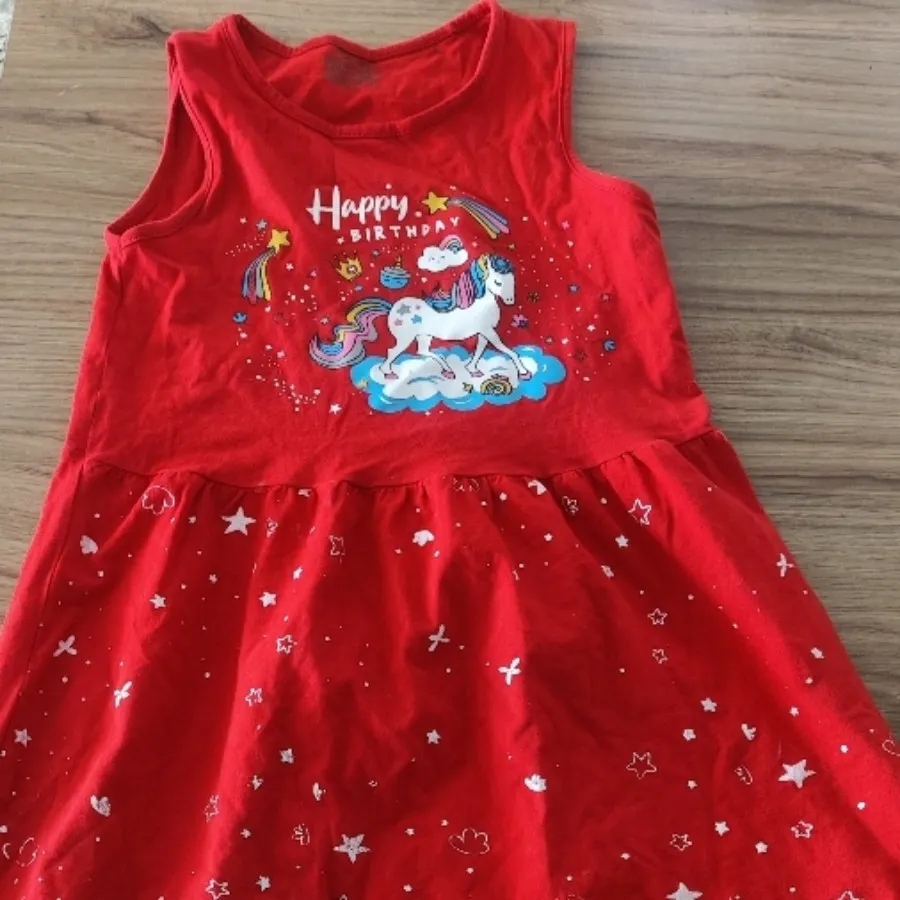 پیراهن نخی دخترانه