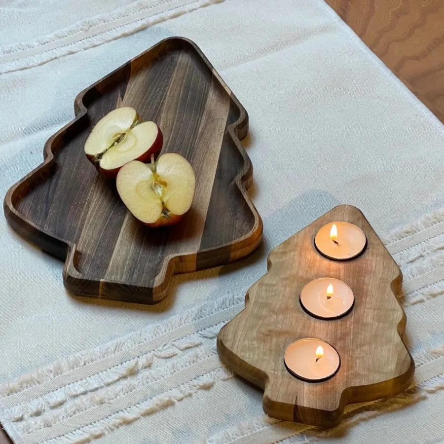 ظروف طرح کاج (کریسمسی)