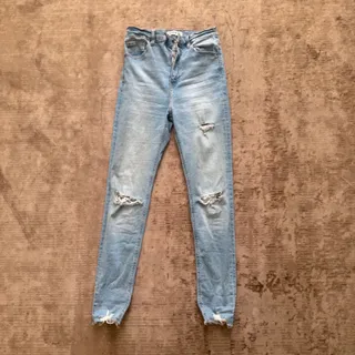 شلوار جین زاپدار