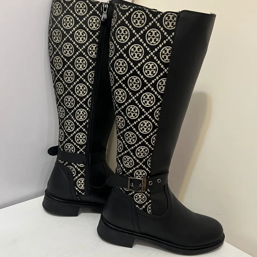 بوت بلند چرم زنانه