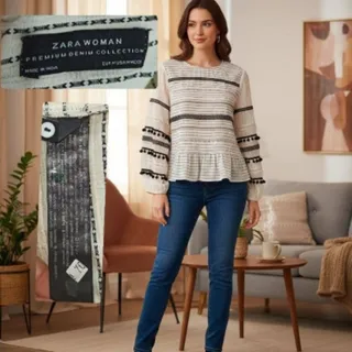 شومیز نخی وارداتی