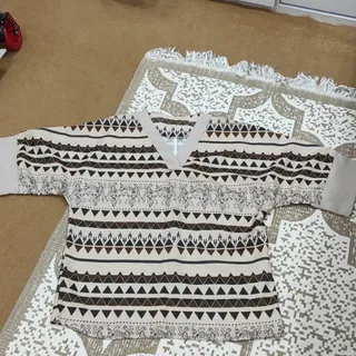 شومیز نسکافه ای شکلاتی