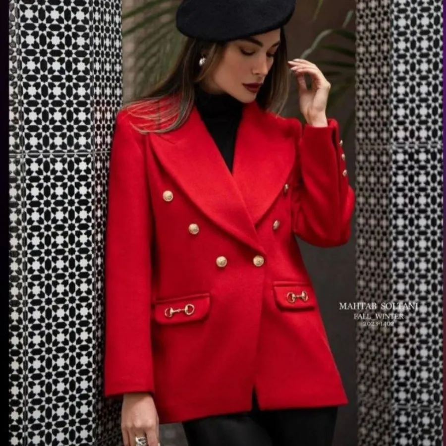 پالتو فوتر قرمز