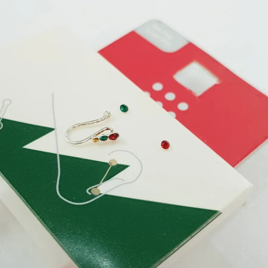 پک پیرسینگ بینی نقره 925