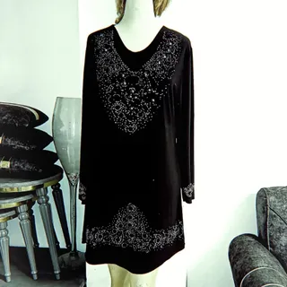 تونیک نگین دار  مجلسی