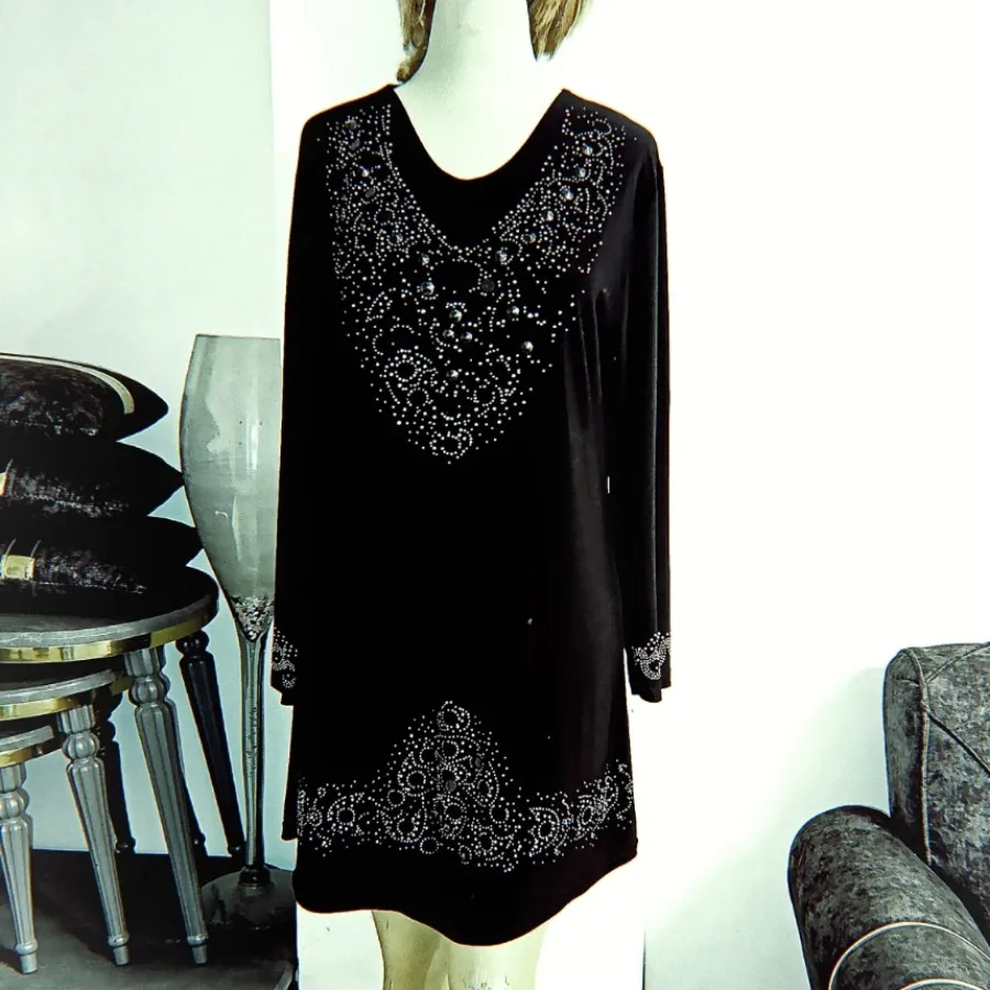 تونیک نگین دار  مجلسی