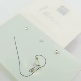 پک پیرسینگ بینی نقره 925