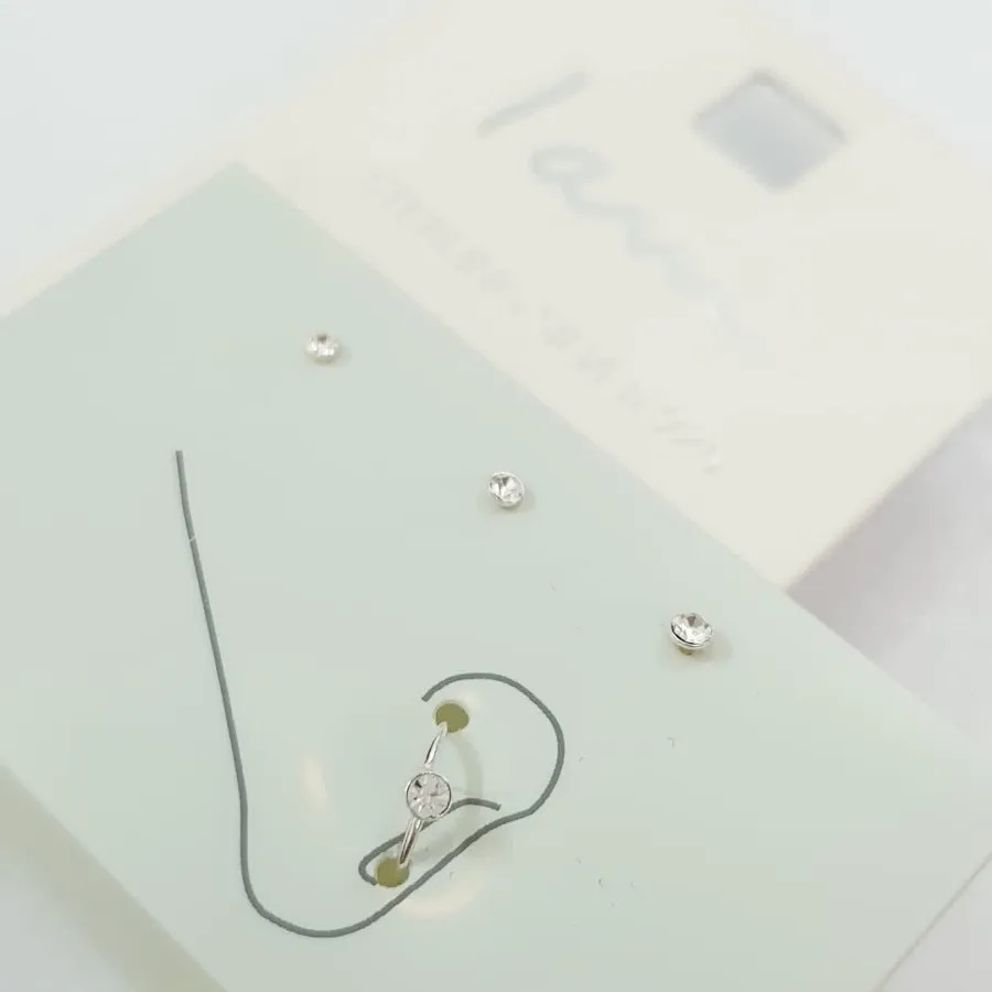 پک پیرسینگ بینی نقره 925