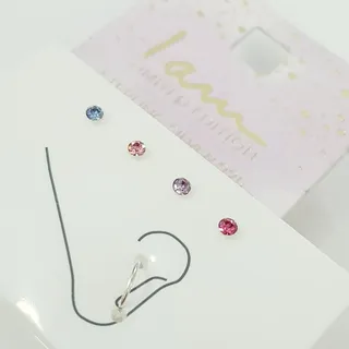 پک پیرسینگ بینی نقره 925