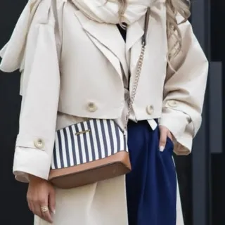 بارونی دو تیکه کتان زارا