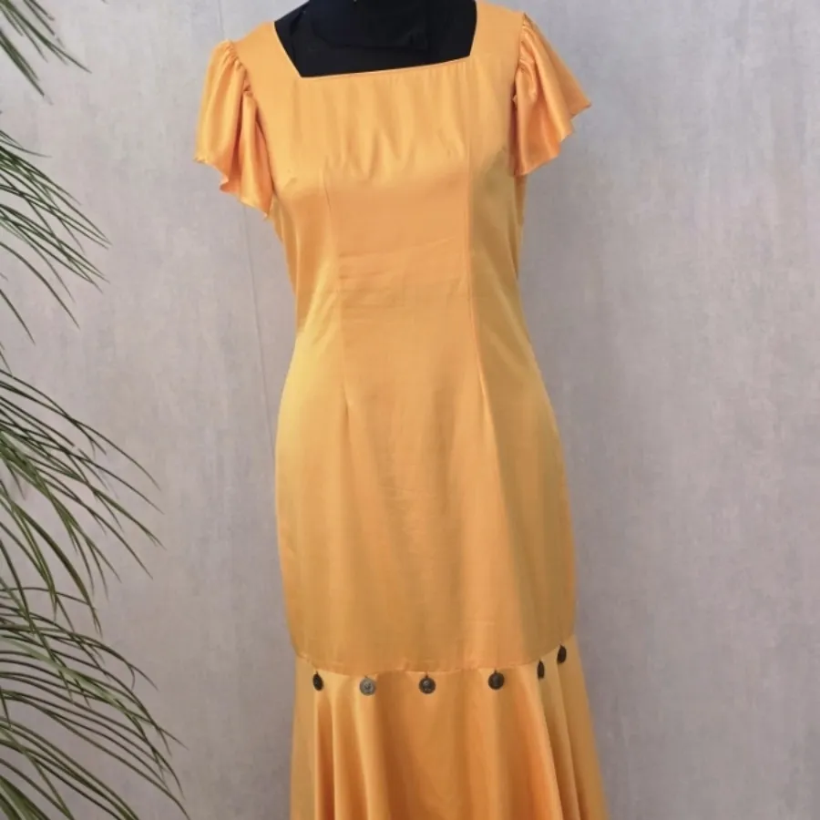 پیرهن مجلسی‌ ماکسی ساتن