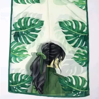 شال طرح دختر