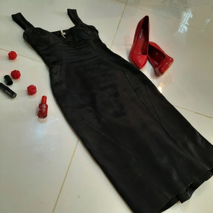 پیراهن مجلسی ساتن