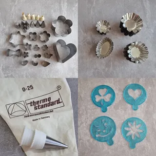 قالب و کاتر شیرینی پزی