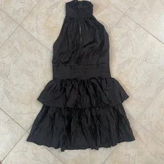 پیراهن ساتن کمر باز