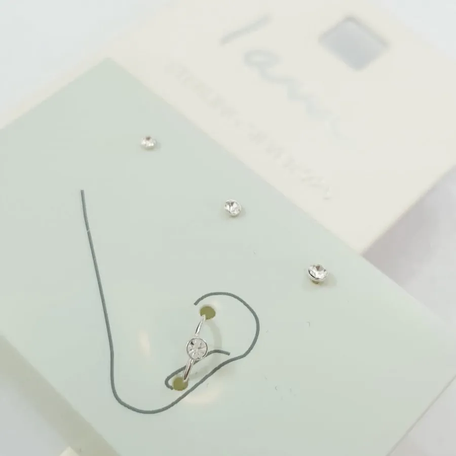 پک پیرسینگ بینی نقره 925