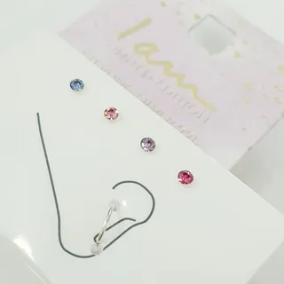 پک پیرسینگ بینی نقره 925