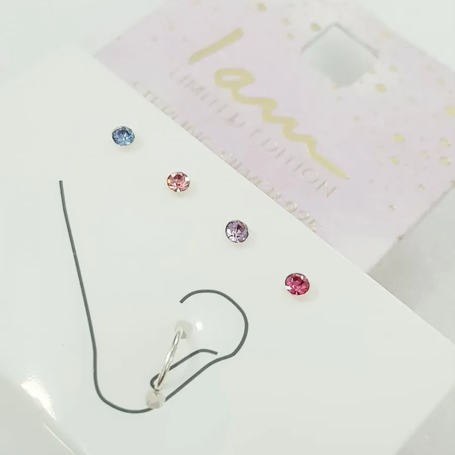 پک پیرسینگ بینی نقره 925