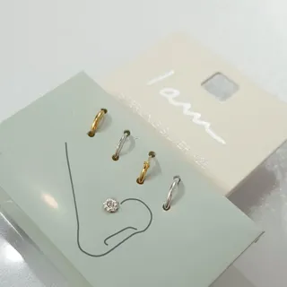 پک پیرسینگ بینی نقره 925