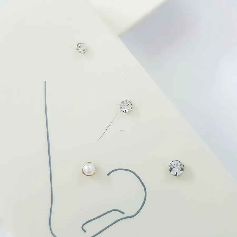 پک پیرسینگ بینی نقره 925