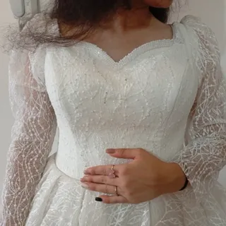 لباس عروس پرنسسی جذاب