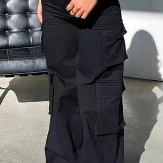 شلوار کارگو کتان ترک