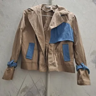 کت کتان و جین