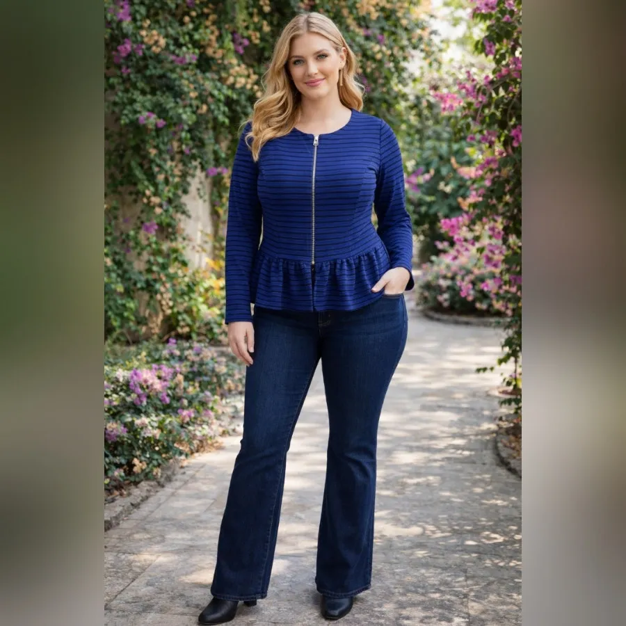 بلوز خارجی سایز بزرگ