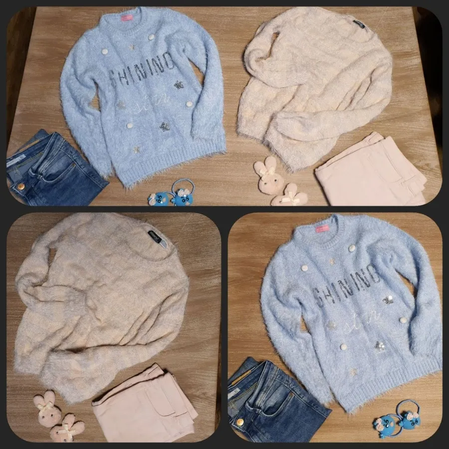 بلوز بافت موهرترک 8 تا 10