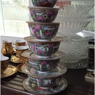 قاب و قدح گل مرغی